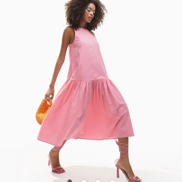 next Dresses & Skirts - Next Pink Midi Dress